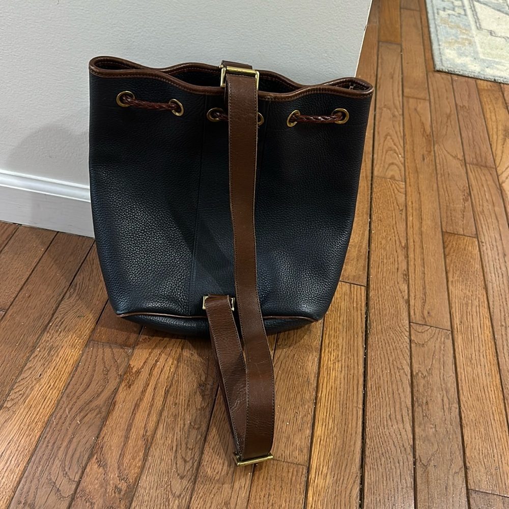 Dooney & Bourke leather backpack purse